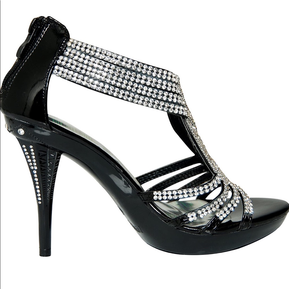 Fabulous Delicacy-07 Women's Platform Sandals.black. - Picture 1 of 7